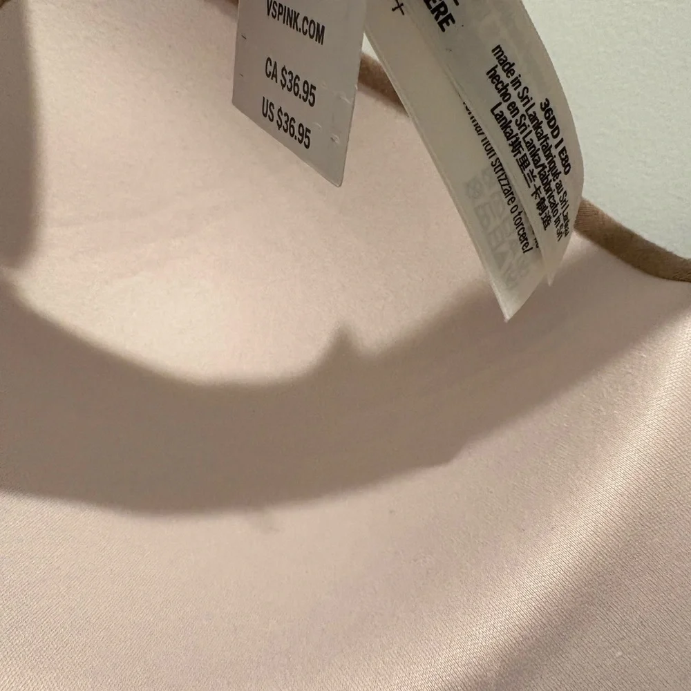 PINK Victoria's Secret Tan Bra WIRELESS - Picture 6 of 6